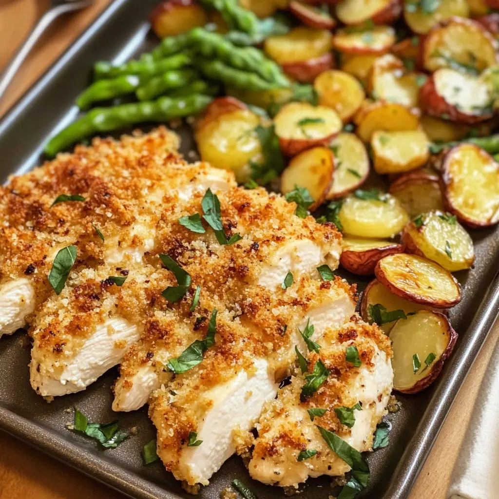 Ein Genuss für die Sinne! Zarte Hähnchenbrustfilets in einer knusprigen Parmesankruste, verfeinert mit aromatischen Gewürzen. Perfekt für ein schnelles, aber schmackhaftes Abendessen – ein Rezept, das begeistert!