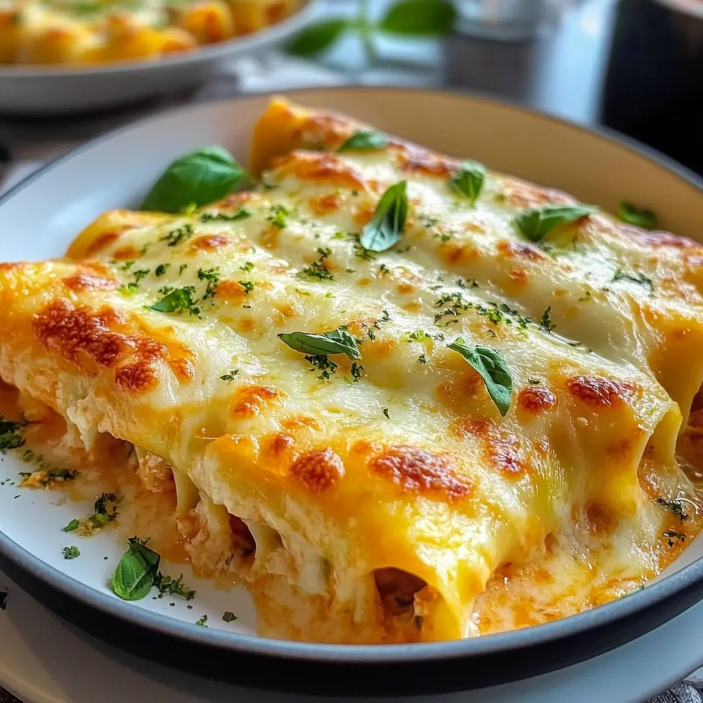 1. **Genussvolle Canneloni für die ganze Familie!** Diese leckeren Pasta-Röllchen sind gefüllt mit frischem Spinat und Ricotta, überbacken mit einer cremigen Tomatensauce. Perfekt für ein gemeinsames Abendessen! 2. **Herzhafte Canneloni mit Hackfleisch!** Zarte Teigblätter gefüllt mit würzigem Rinderhack und Gemüse, überzogen mit geschmolzenem Käse. Diese köstlichen Röllchen sind ideal für einen Familienabend oder als gemütliches Sonntagsessen! 3. **Veggie Canneloni für alle Geschmäcker!** Saftige Röllchen gefüllt mit buntem Gemüse und feiner Béchamelsauce. ein Gericht, das auch den kleinsten Feinschmeckern schmecken wird! Speichern für dein nächstes Familienessen! 4. **Canneloni für kleine Gourmetliebhaber!** Diese kinderfreundlichen Röllchen sind mit einer leckeren Käsefüllung und einer milden Sauce überbacken. Ideal für jede Feier oder ein schnelles Abendessen unter der Woche! 5. **Lust auf italienischen Genuss?** Probier unsere köstlichen Canneloni, gefüllt mit zartem Hähnchen und frischen Kräutern, und überbacken mit feiner Käsesauce. Ein wahrer Genuss für die Familie!