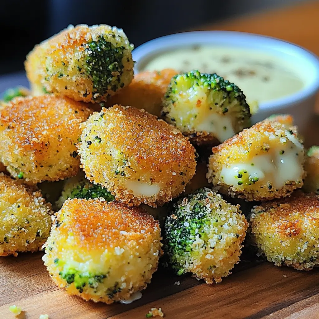 Ein ultimatives Geschmackserlebnis! Diese knusprigen Brokkoli-Käse-Nuggets sind außen goldbraun und innen herzhaft-würzig. Perfekt für ein schnelles Abendessen oder als Highlight auf deinem nächsten Snacktisch. Lass dich überraschen!