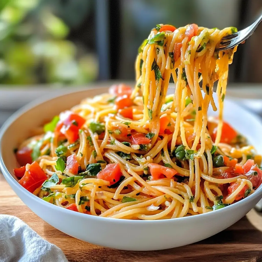 Ein frischer Genuss aus Kalifornien! Dieser Spaghetti-Salat vereint knackiges Gemüse und aromatische Kräuter – perfekt für den Sommer. Ideal für ein Picknick oder als Beilage zu Grillabenden. Entdecke das Rezept und verwöhne deine Gäste!