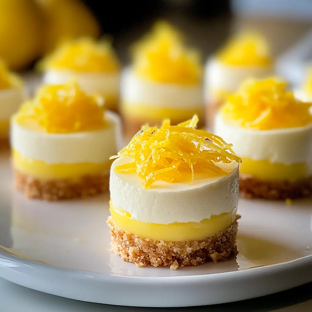 Ein kleines Stück Glück in Form von Mini-Zitronen-Käsekuchen! 🍋 Zart-cremige Käsekuchenbasis trifft auf erfrischenden Zitronen-Geschmack – einfach unwiderstehlich! Ideal für den nächsten Kaffeeklatsch oder als süßer Snack für zwischendurch. 🍰✨